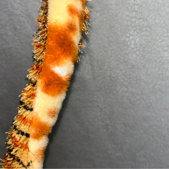 Ganz Webkinz Tiger Snake plush 38" red tongue coiled snake - Picture 9 of 10